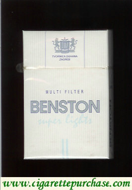 Benston Multifilter Super Lights cigarerttes Croatia